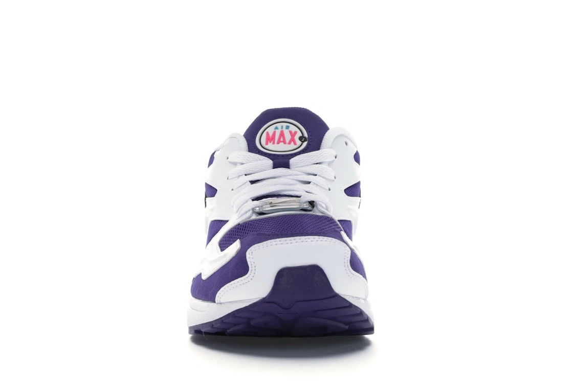 Vue 10 de Nike Air Max2 Light White Purple Pink
