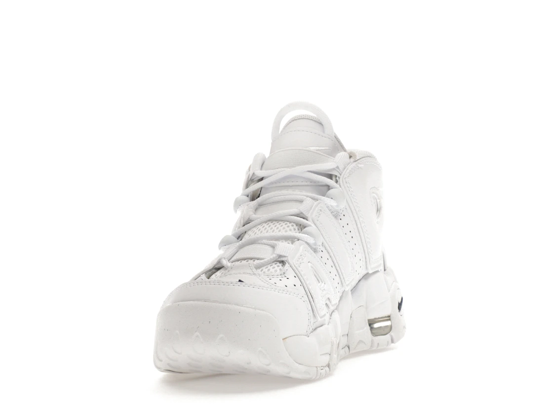 Vue 12 de Nike Air More Uptempo White Midnight Navy (GS)