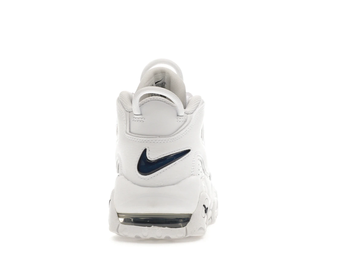 Vue 28 de Nike Air More Uptempo White Midnight Navy (GS)