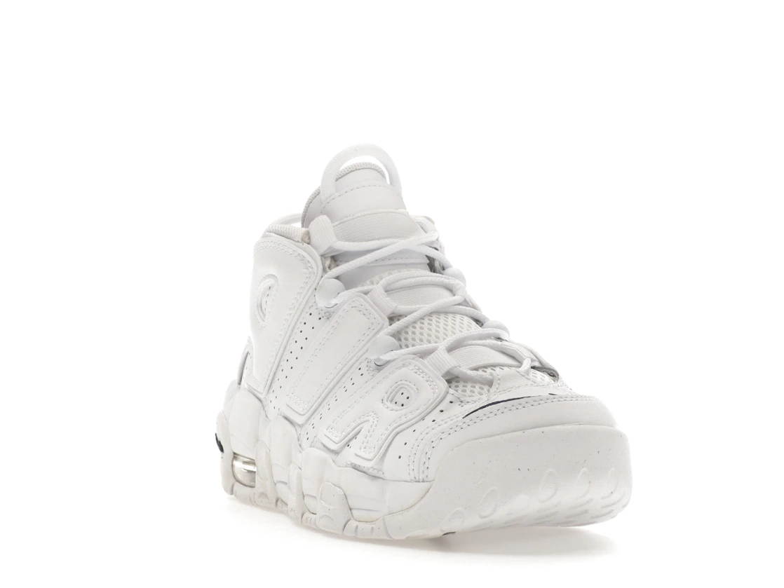 Vue 7 de Nike Air More Uptempo White Midnight Navy (GS)