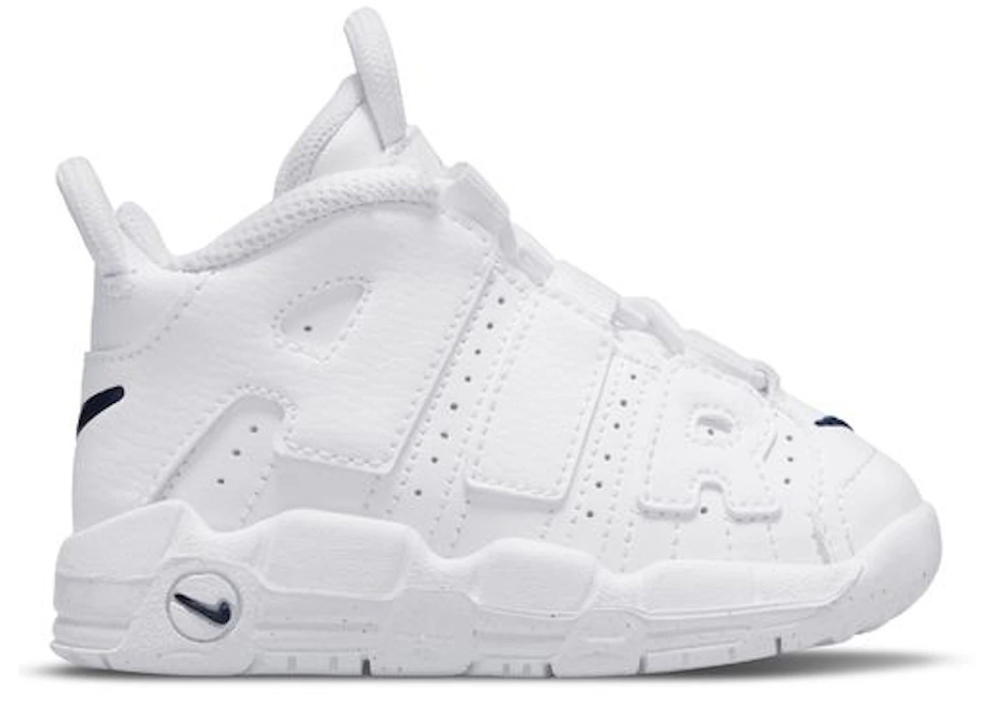 Nike Air More Uptempo White Midnight Navy (TD)