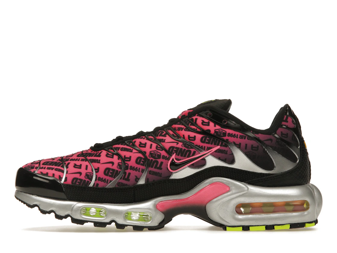 Vue 19 de Nike Air Plus Mercurial XXV Hyper Pink and Volt