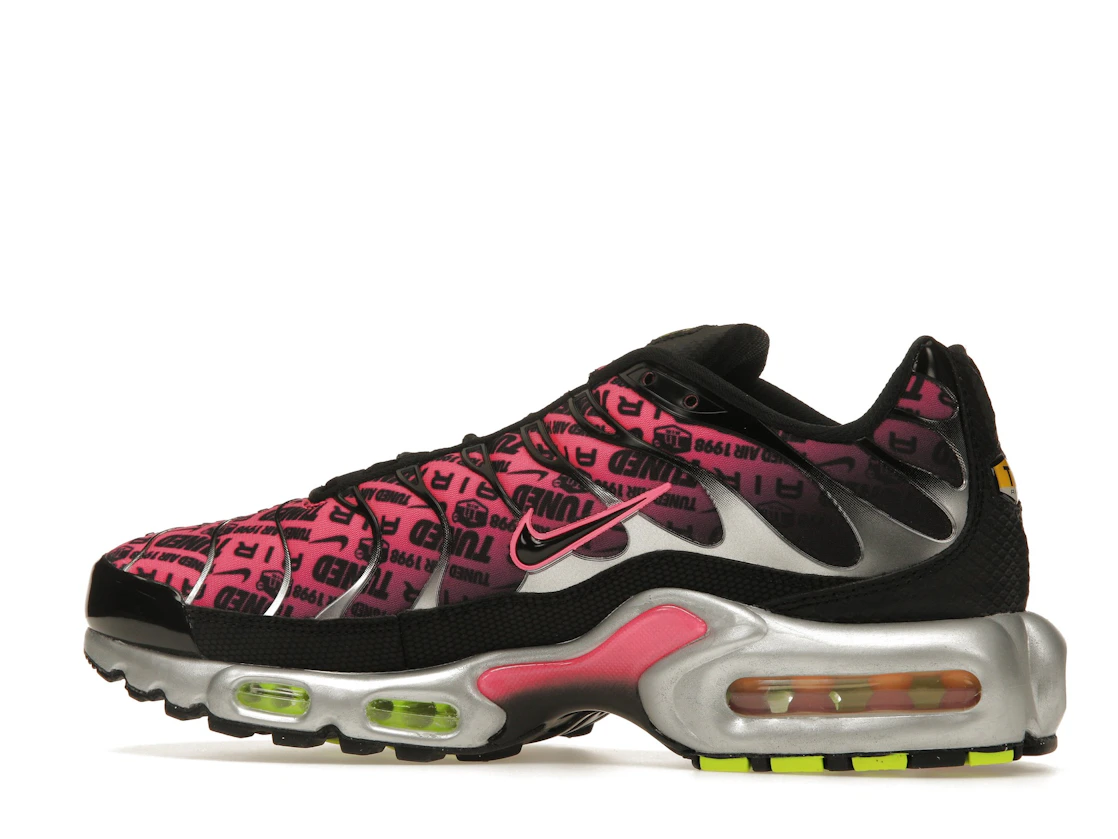 Vue 21 de Nike Air Plus Mercurial XXV Hyper Pink and Volt