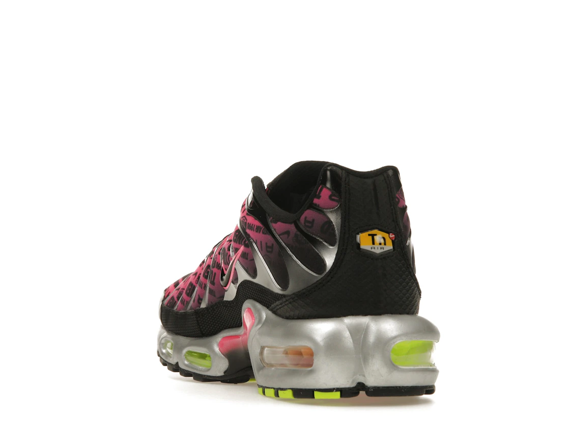 Vue 26 de Nike Air Plus Mercurial XXV Hyper Pink and Volt