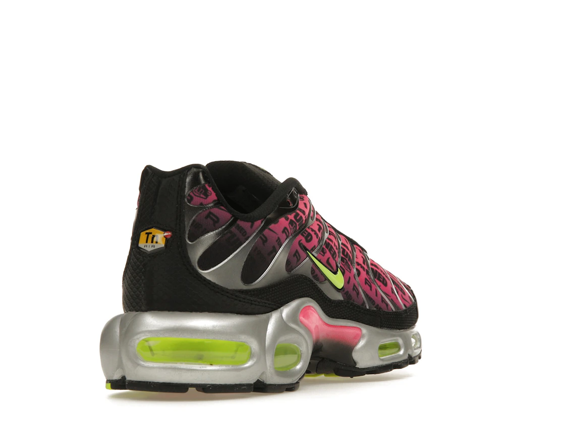 Vue 31 de Nike Air Plus Mercurial XXV Hyper Pink and Volt