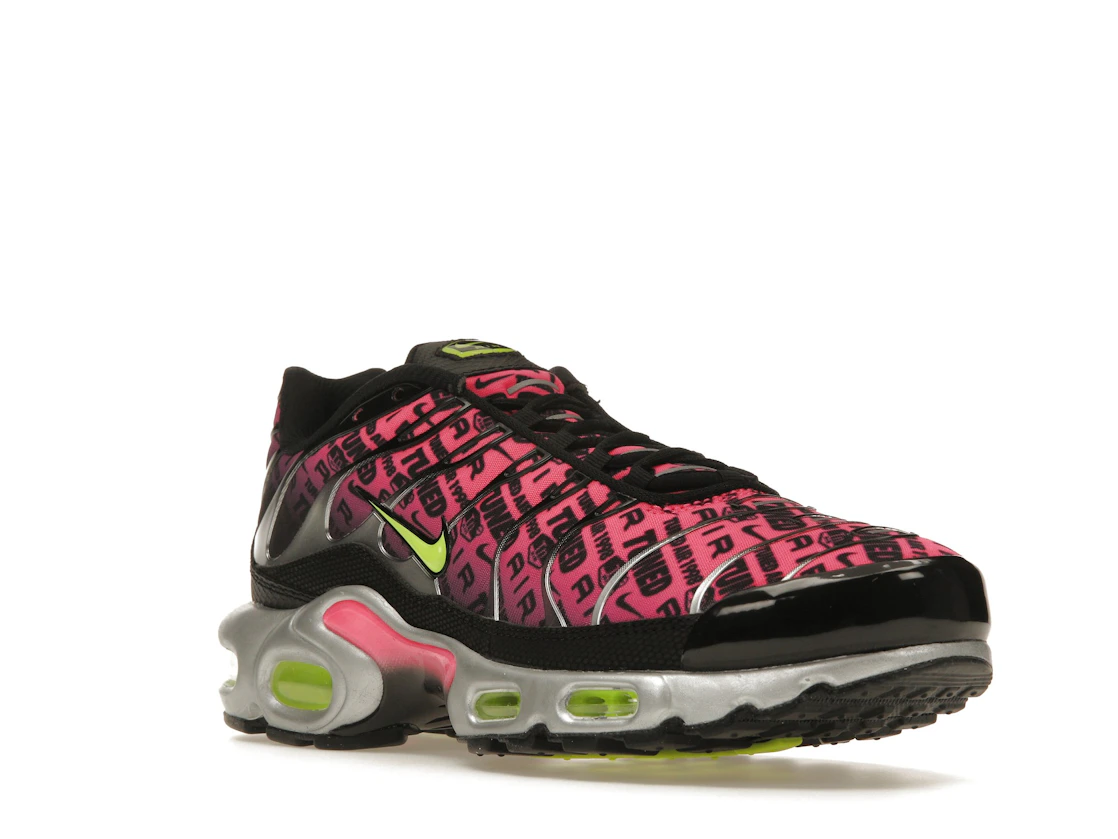 Vue 6 de Nike Air Plus Mercurial XXV Hyper Pink and Volt