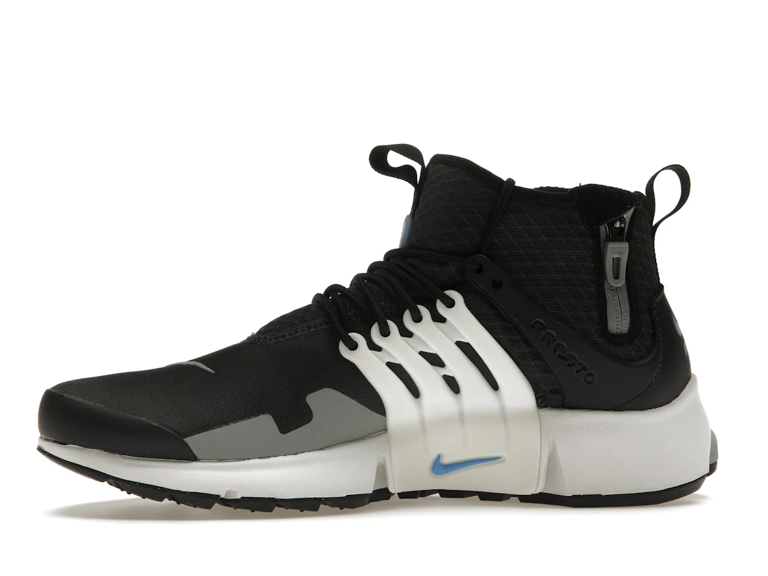 Vue 18 de Nike Air Presto Mid Utility Antracite Summit White Particle Grey University Blue