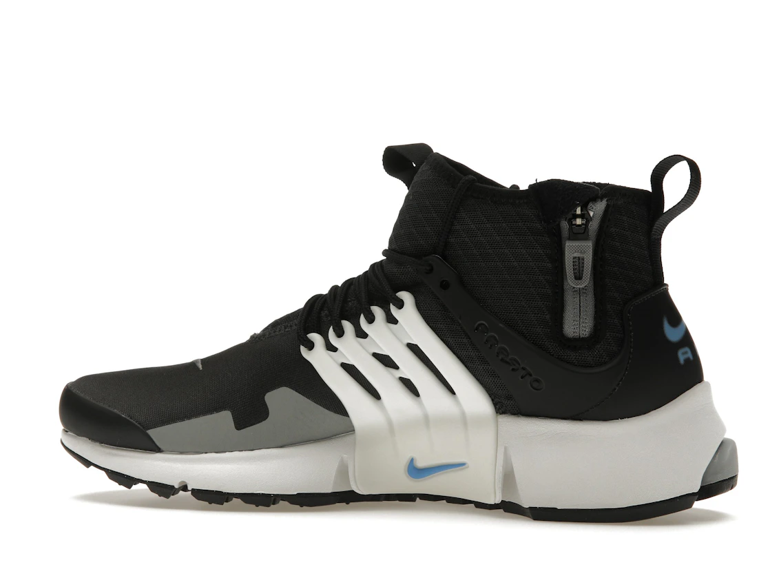Vue 21 de Nike Air Presto Mid Utility Antracite Summit White Particle Grey University Blue