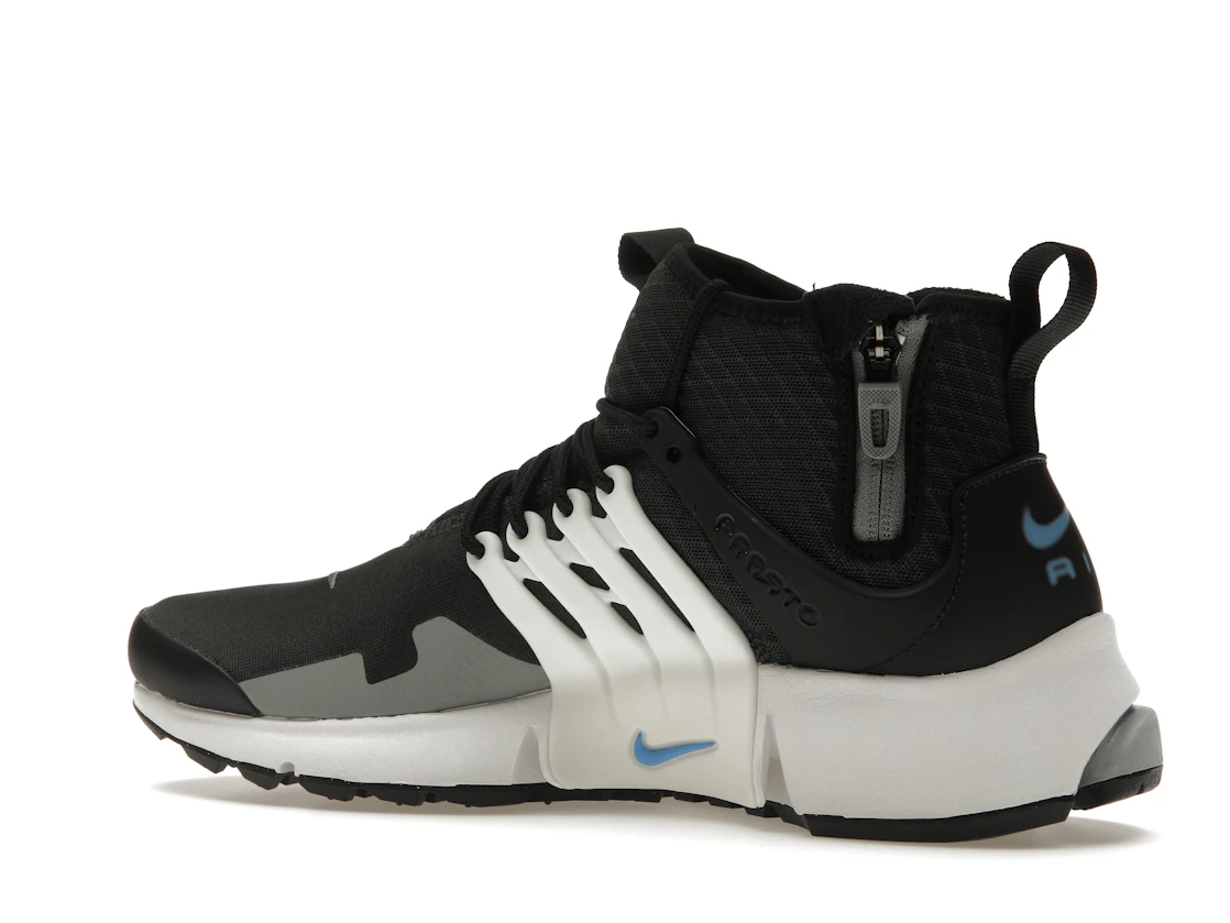 Vue 22 de Nike Air Presto Mid Utility Antracite Summit White Particle Grey University Blue