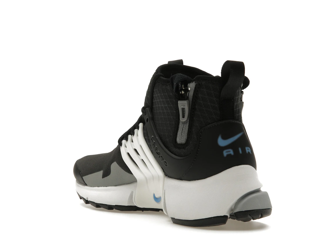 Vue 25 de Nike Air Presto Mid Utility Antracite Summit White Particle Grey University Blue