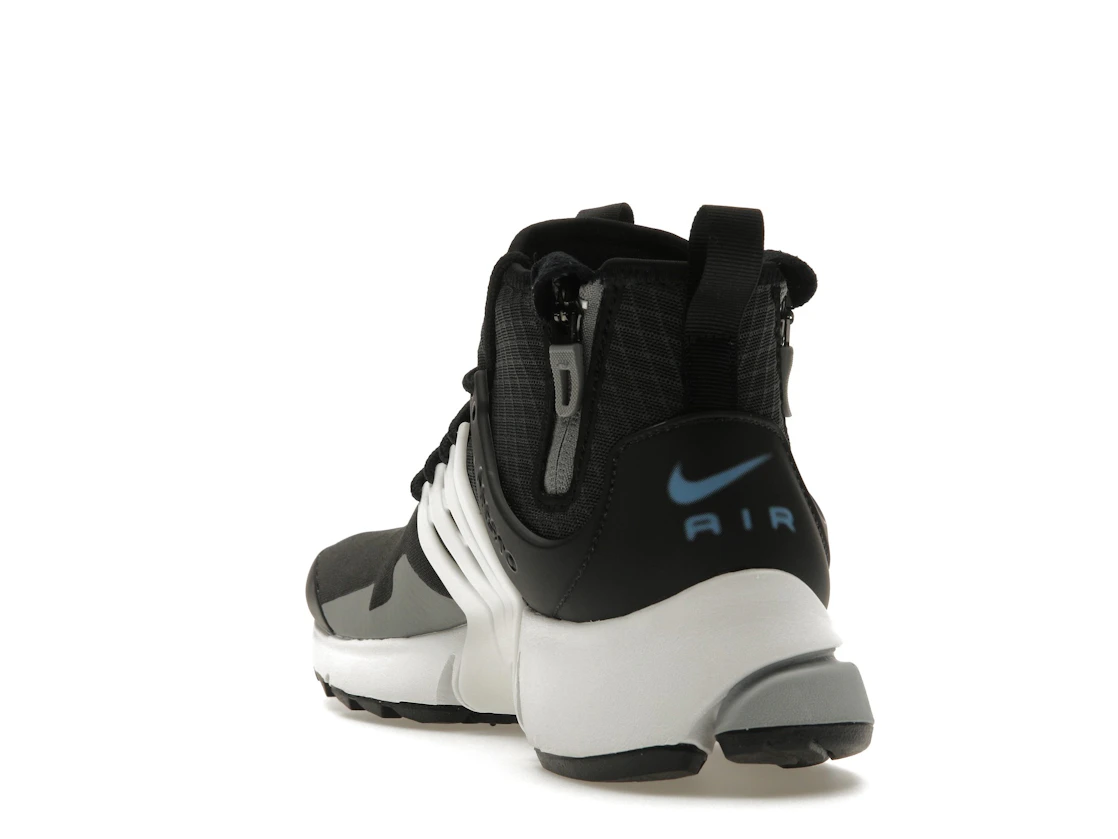 Vue 26 de Nike Air Presto Mid Utility Antracite Summit White Particle Grey University Blue