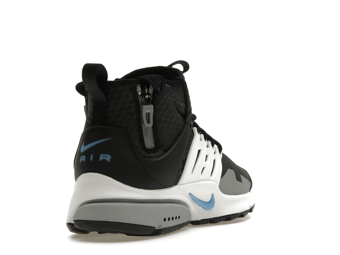 Vue 31 de Nike Air Presto Mid Utility Antracite Summit White Particle Grey University Blue