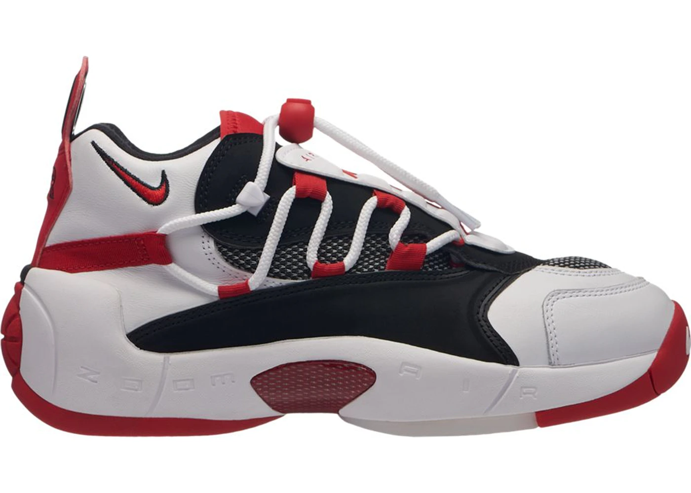 Nike Air Swoopes 2 White Black Red 