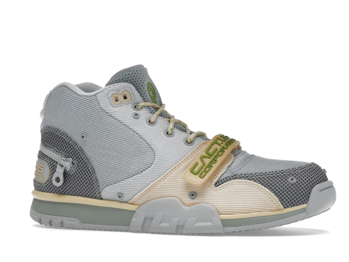 Vue 3 de Nike Air Trainer 1 SP Travis Scott Grey Haze