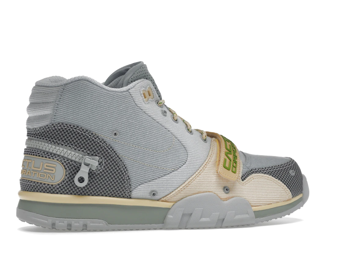 Vue 35 de Nike Air Trainer 1 SP Travis Scott Grey Haze