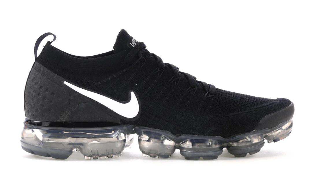 Vue 1 de Nike Air VaporMax 2 Black White