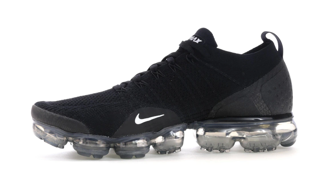 Vue 18 de Nike Air VaporMax 2 Black White