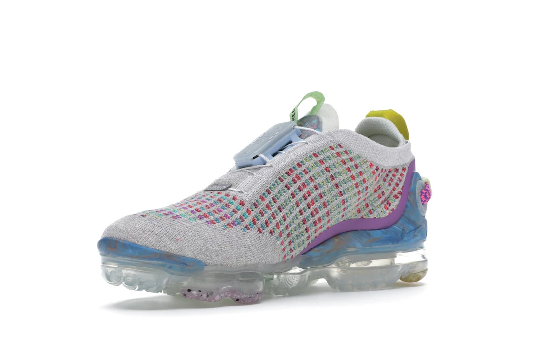 Vue 15 de Nike Air VaporMax 2020 Pure Platinum Multicolor 