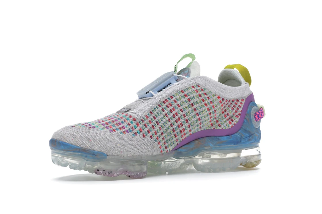 Vue 16 de Nike Air VaporMax 2020 Pure Platinum Multicolor 