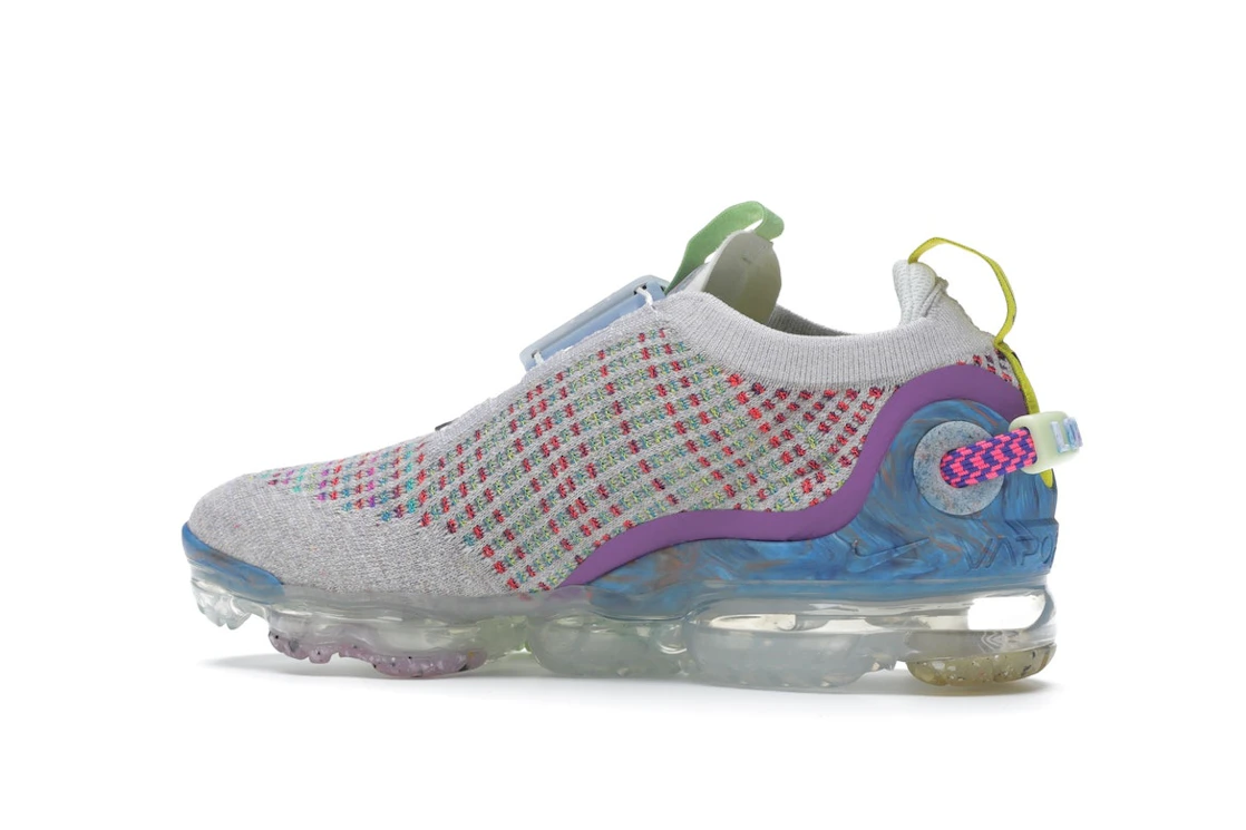 Vue 21 de Nike Air VaporMax 2020 Pure Platinum Multicolor 