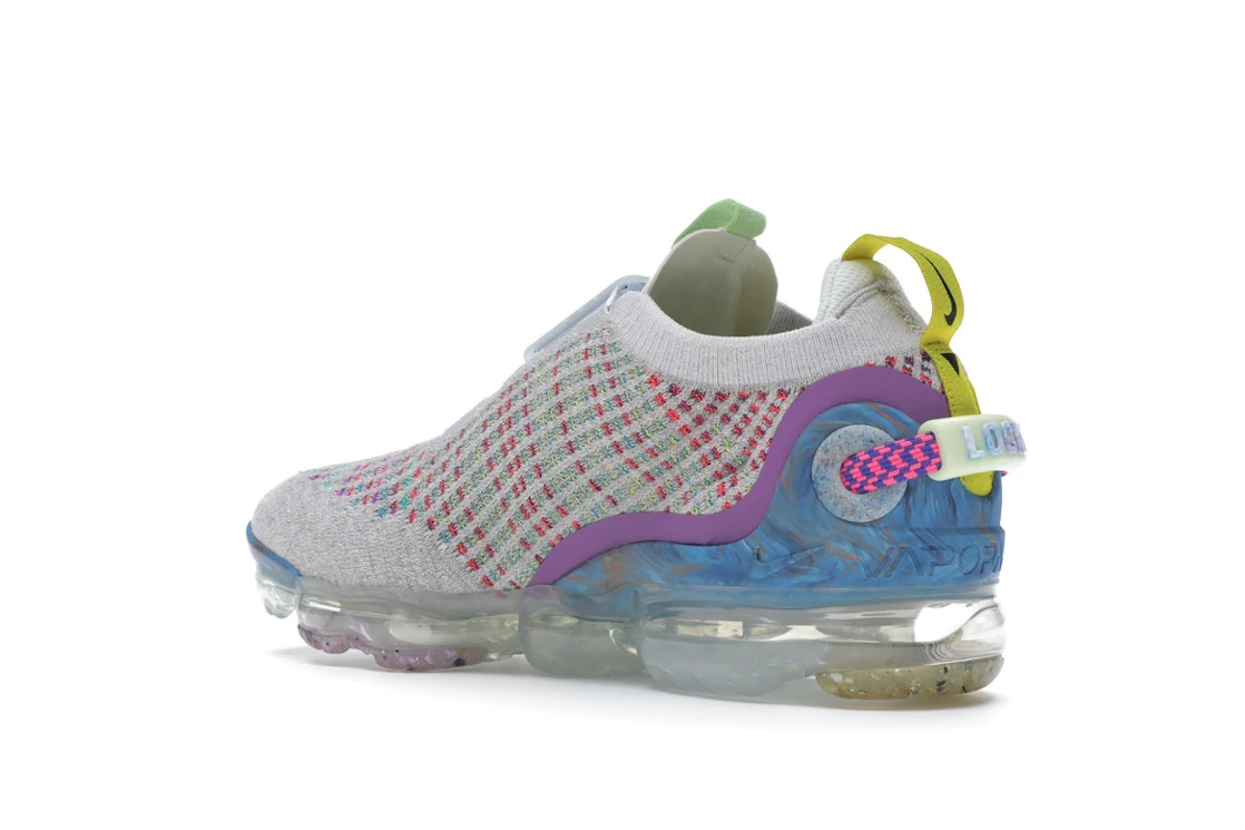 Vue 23 de Nike Air VaporMax 2020 Pure Platinum Multicolor 