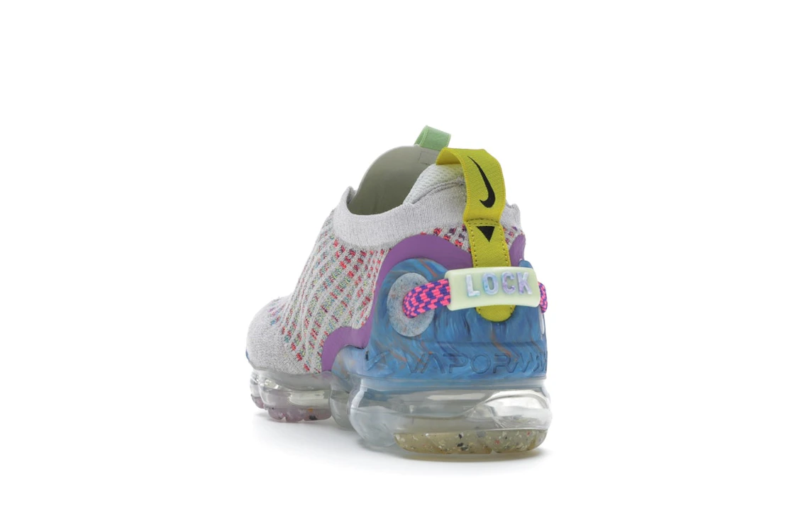 Vue 26 de Nike Air VaporMax 2020 Pure Platinum Multicolor 