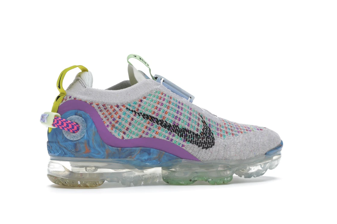 Vue 35 de Nike Air VaporMax 2020 Pure Platinum Multicolor 