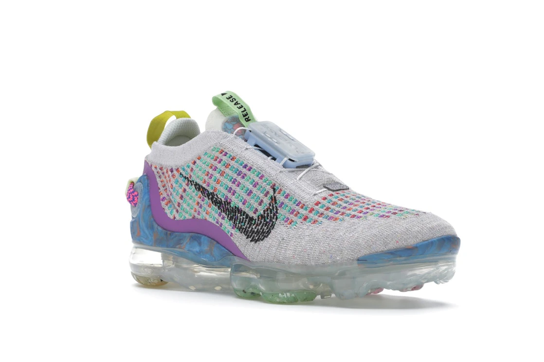 Vue 5 de Nike Air VaporMax 2020 Pure Platinum Multicolor 