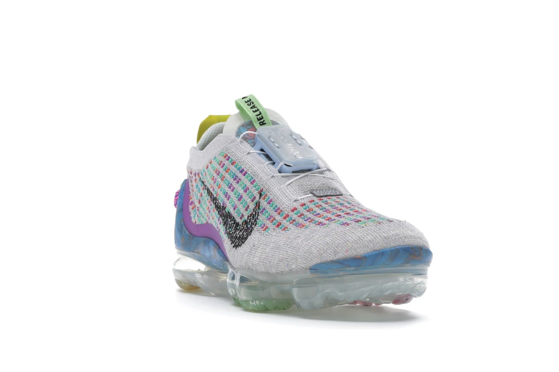 Vue 7 de Nike Air VaporMax 2020 Pure Platinum Multicolor 