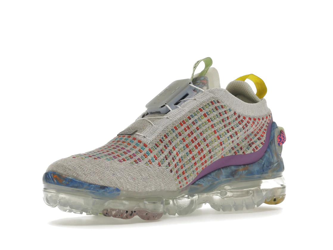 Vue 15 de Nike Air VaporMax 2020 Pure Platinum Multicolor