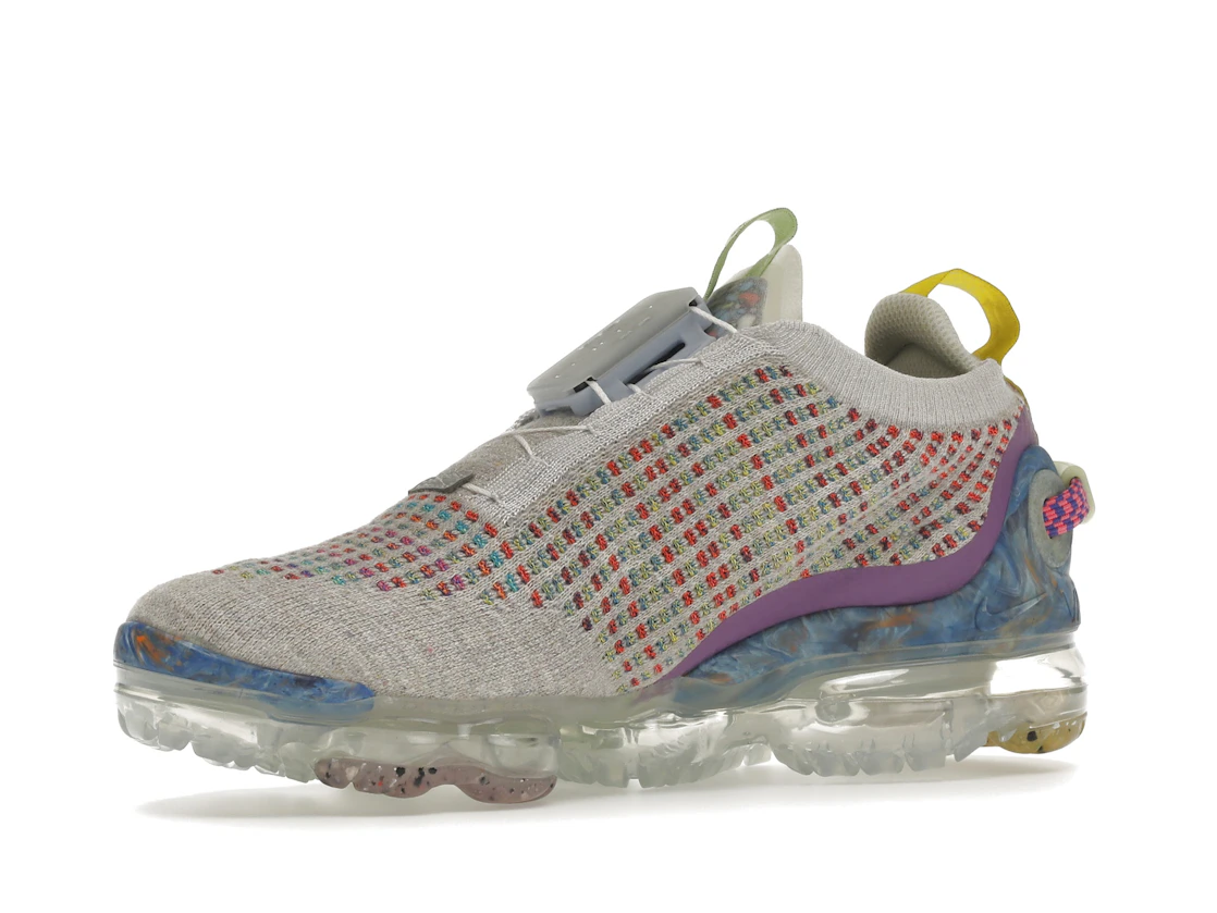 Vue 16 de Nike Air VaporMax 2020 Pure Platinum Multicolor