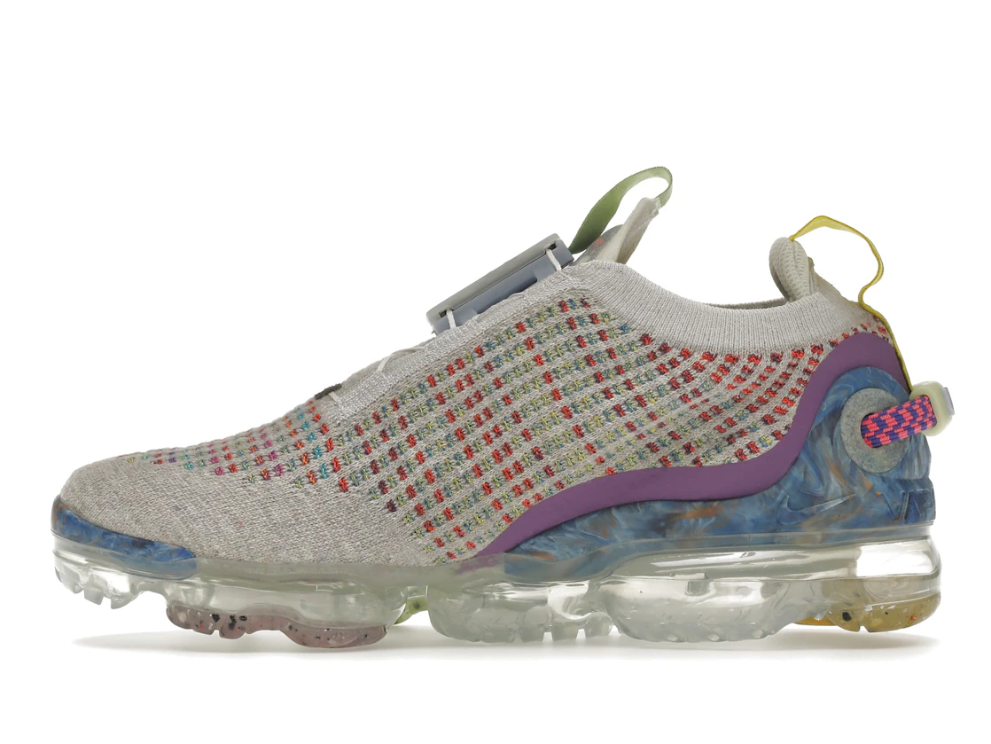 Vue 19 de Nike Air VaporMax 2020 Pure Platinum Multicolor