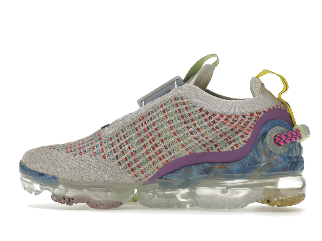 Vue 20 de Nike Air VaporMax 2020 Pure Platinum Multicolor