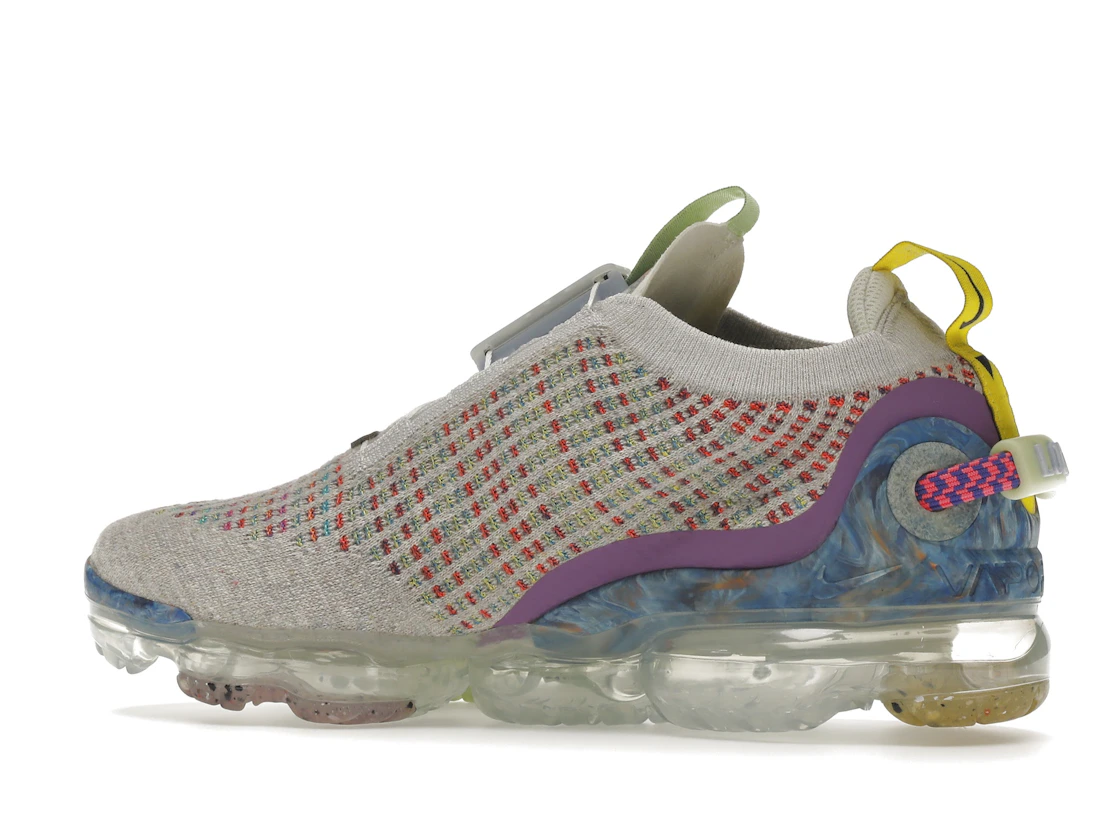 Vue 21 de Nike Air VaporMax 2020 Pure Platinum Multicolor