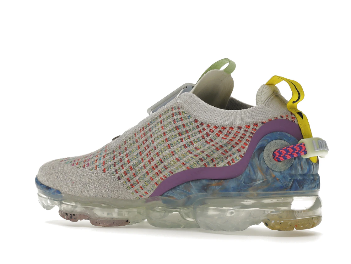 Vue 22 de Nike Air VaporMax 2020 Pure Platinum Multicolor