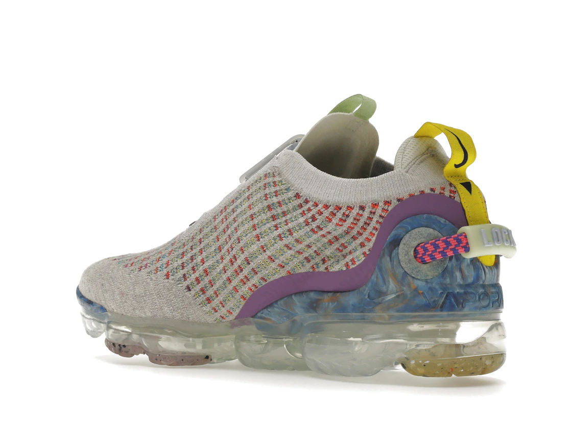 Vue 23 de Nike Air VaporMax 2020 Pure Platinum Multicolor