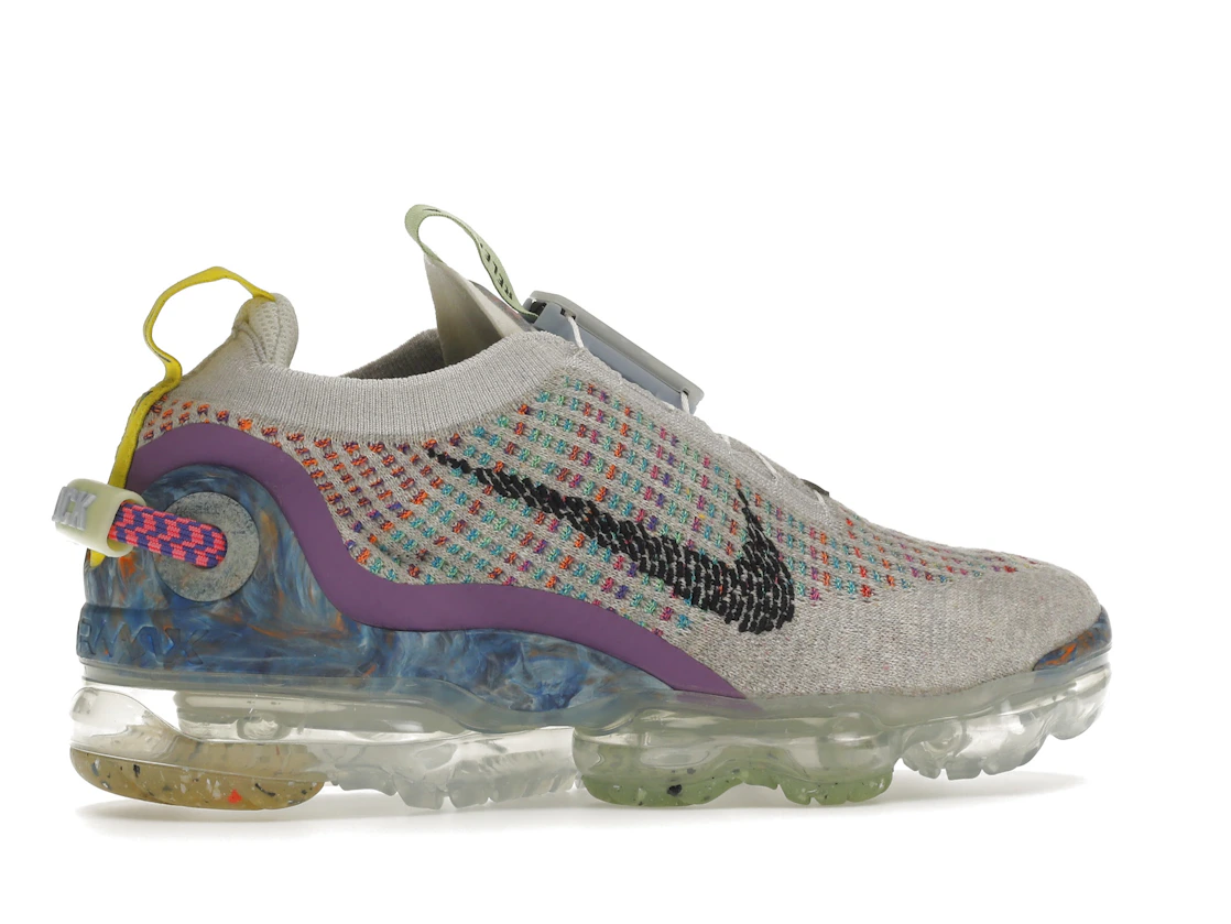 Vue 35 de Nike Air VaporMax 2020 Pure Platinum Multicolor