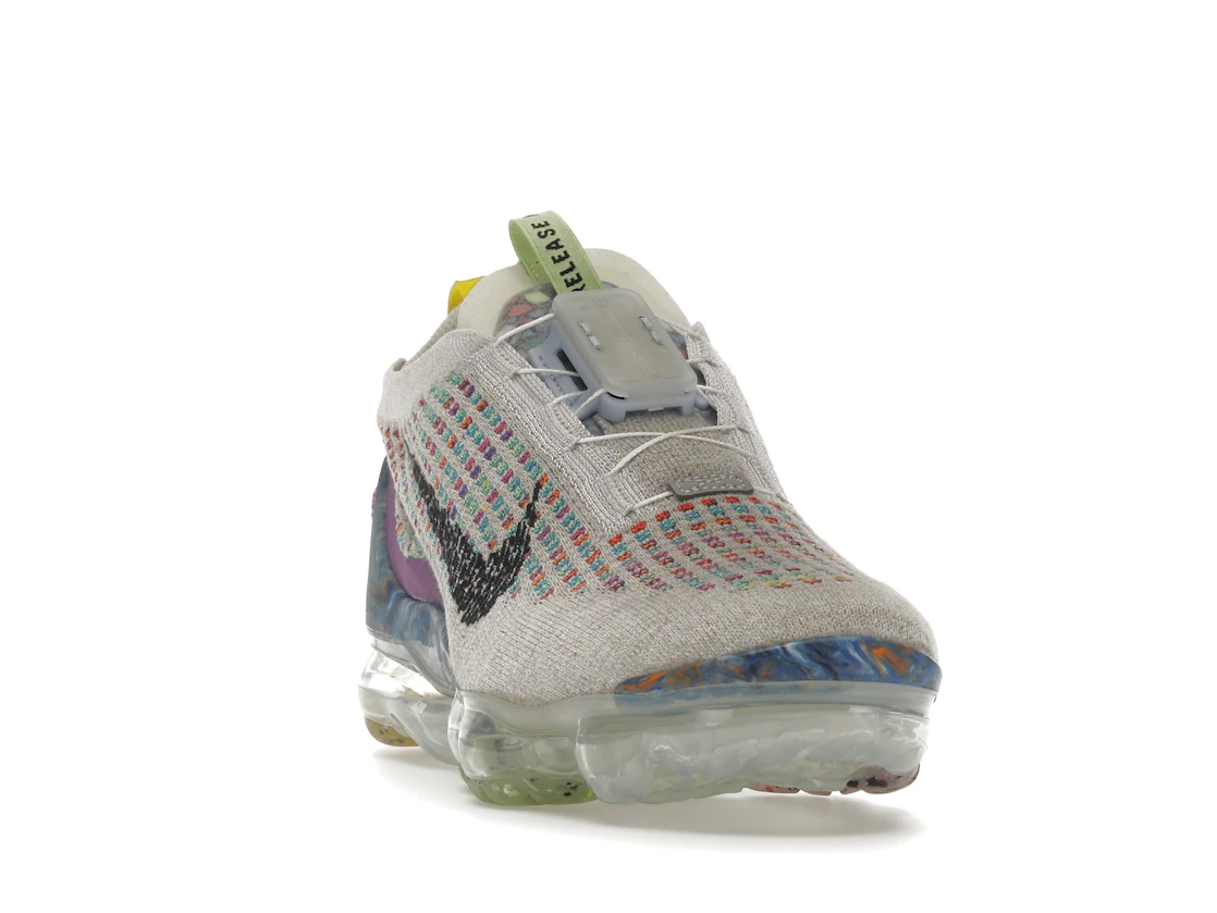 Vue 8 de Nike Air VaporMax 2020 Pure Platinum Multicolor
