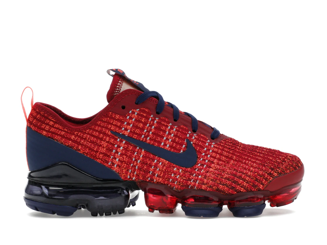 Vue 1 de Nike Air VaporMax Flyknit 3 Noble Red (GS)