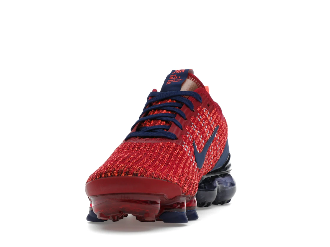 Vue 12 de Nike Air VaporMax Flyknit 3 Noble Red (GS)