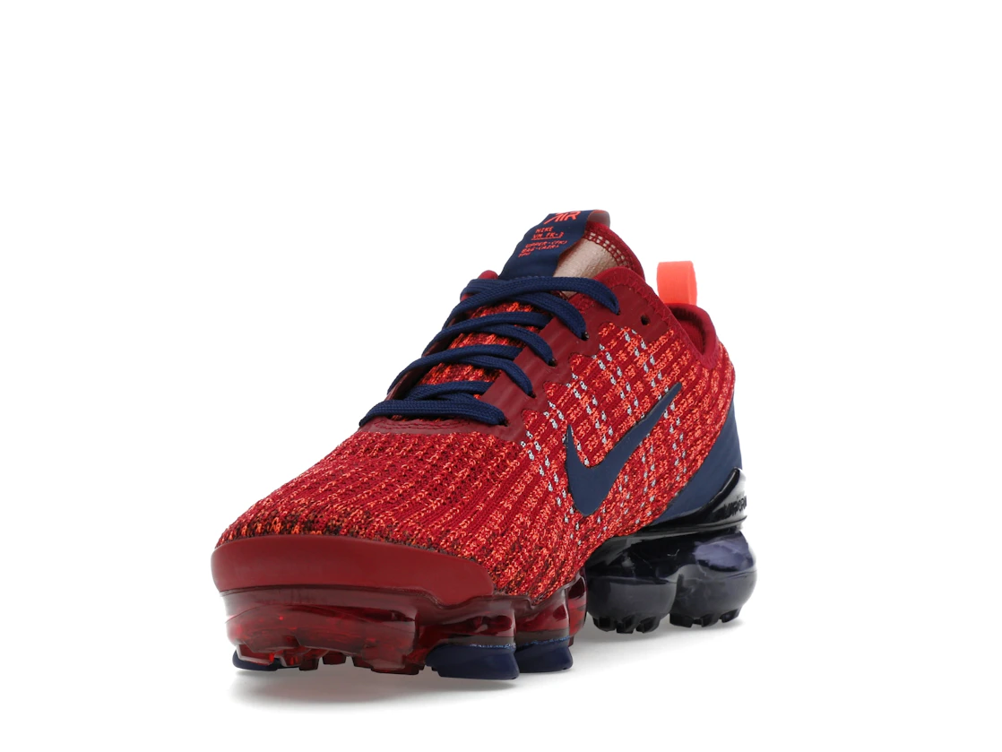 Vue 13 de Nike Air VaporMax Flyknit 3 Noble Red (GS)