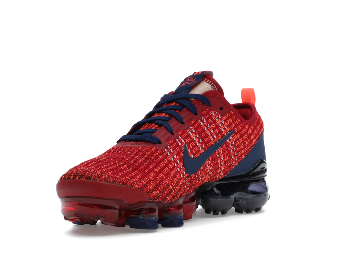 Vue 14 de Nike Air VaporMax Flyknit 3 Noble Red (GS)