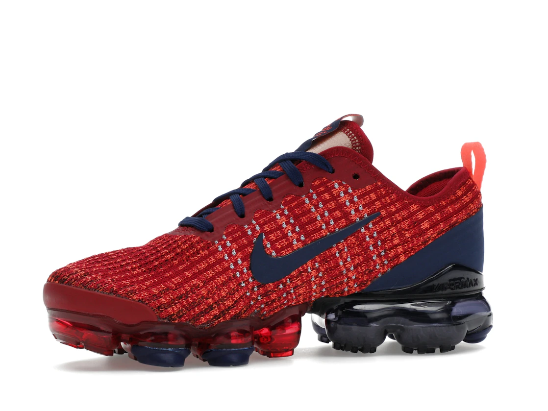 Vue 17 de Nike Air VaporMax Flyknit 3 Noble Red (GS)