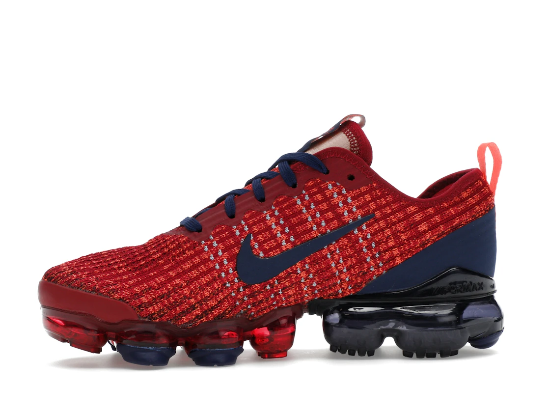 Vue 18 de Nike Air VaporMax Flyknit 3 Noble Red (GS)