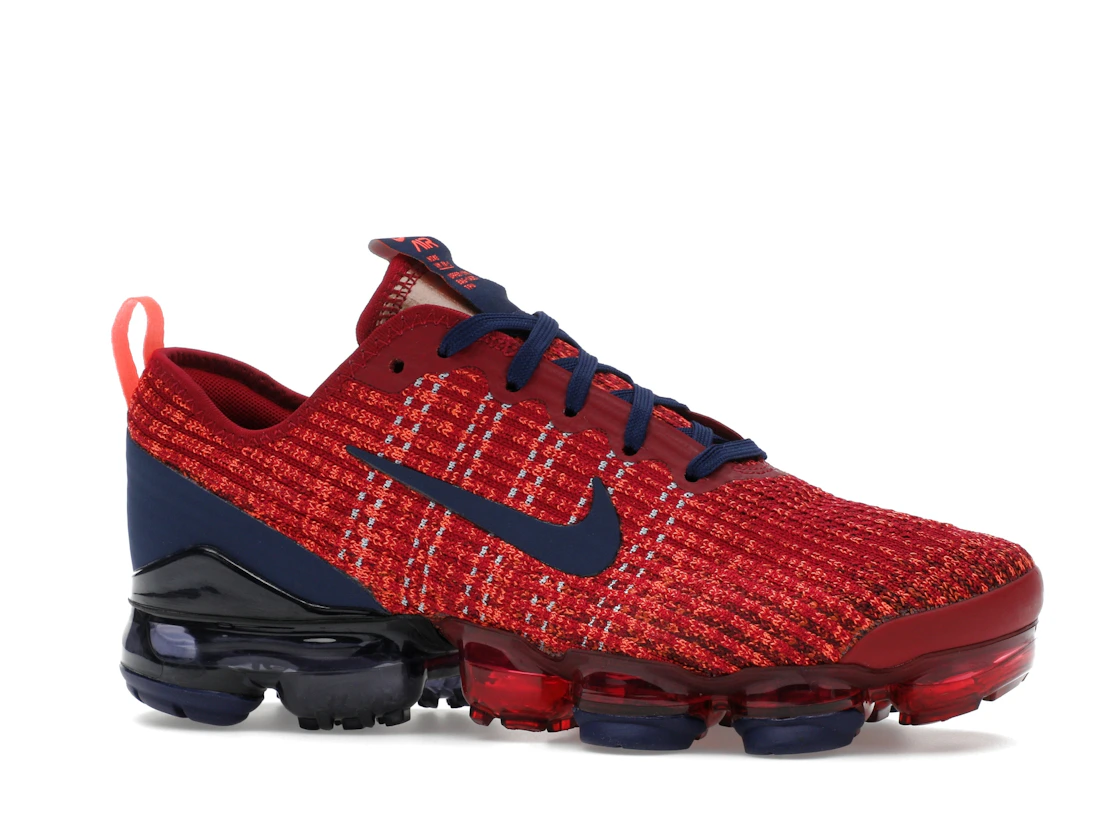 Vue 3 de Nike Air VaporMax Flyknit 3 Noble Red (GS)