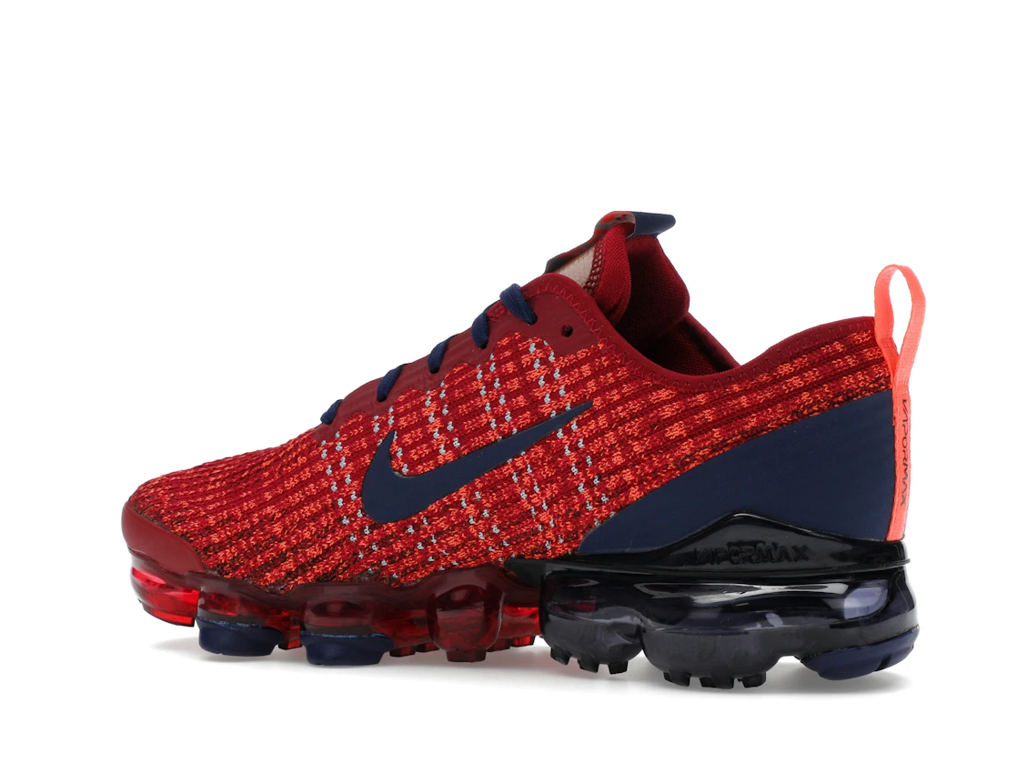 Vue 22 de Nike Air VaporMax Flyknit 3 Noble Red (GS)