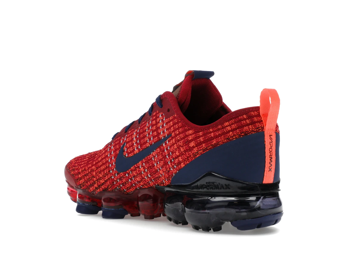 Vue 24 de Nike Air VaporMax Flyknit 3 Noble Red (GS)