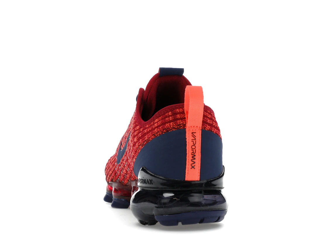 Vue 27 de Nike Air VaporMax Flyknit 3 Noble Red (GS)