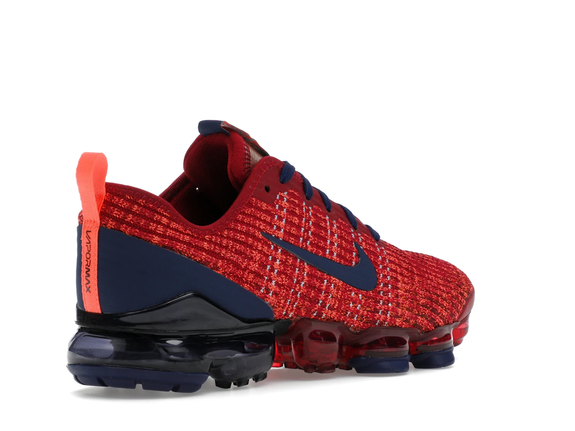 Vue 33 de Nike Air VaporMax Flyknit 3 Noble Red (GS)