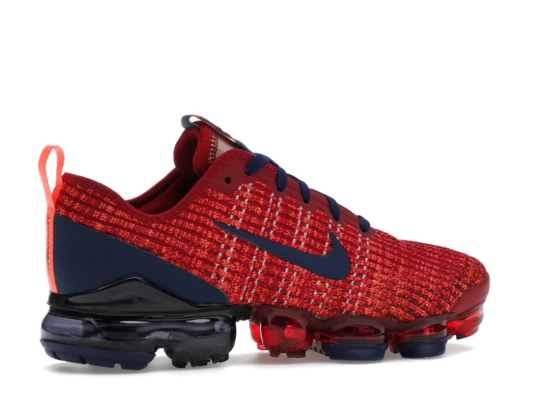 Vue 35 de Nike Air VaporMax Flyknit 3 Noble Red (GS)